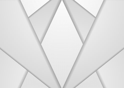 Grey abstract concept technology background vector