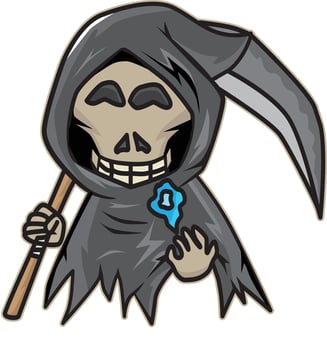Grim Reaper for your community, sport, and esport vector