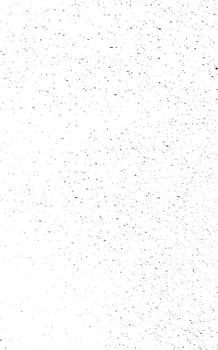 Abstract grunge texture with a dense distribution of black dots on a white background vector