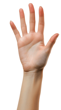 A hand reaching out to the sky png