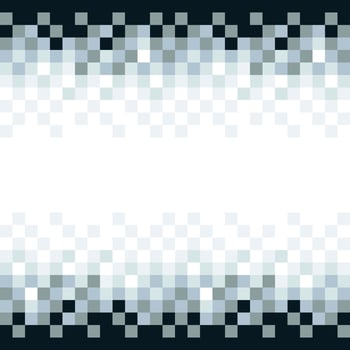 Pixel background, abstract pixel background, abstract geometric pixel background pixel pattern background with winter color theme. vector