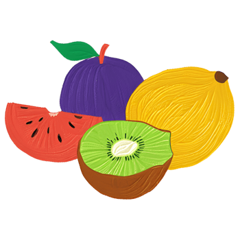 very fresh fruits png