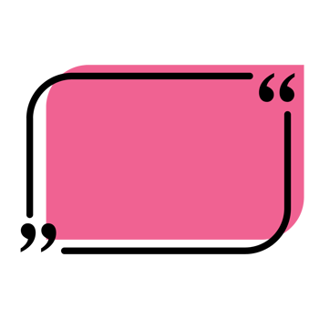 Quotes shape logo png