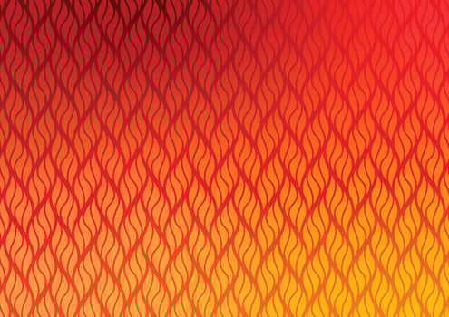 Red hot line pattern fire flames blaze presentation background vector