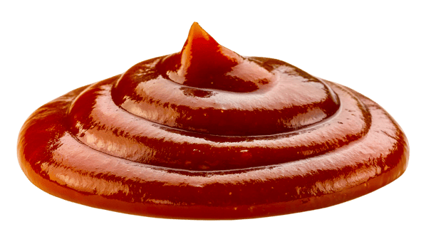 Ketchup dollop realistic photo png