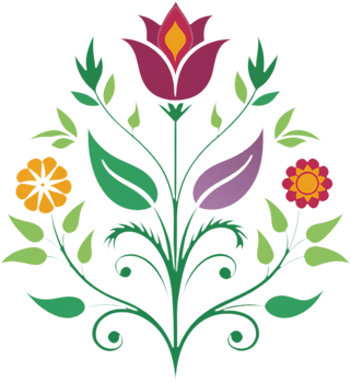 Whimsical Wildflower Meadow Art for Print. . png