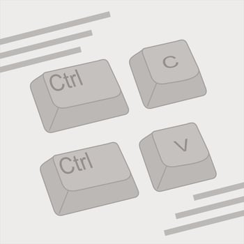 short cut computer keyboard button vector