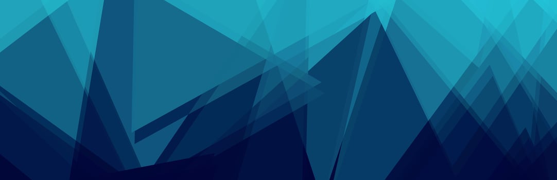 Abstract blue and dark blue geometric background. vector