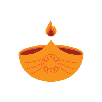 Diwali icon template design vector