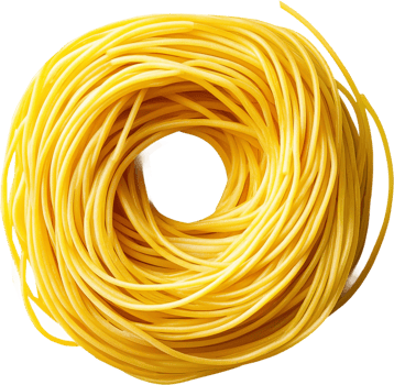 a bunch of spaghetti on a transparent background png