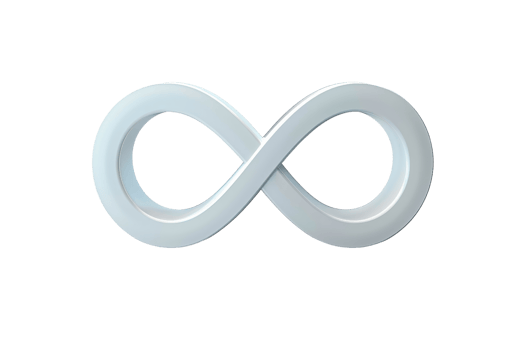 The image is a symbol of infinity png