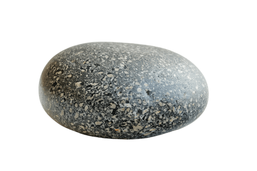 It's a photo of a rock. The rock is gray and has a smooth surface. png