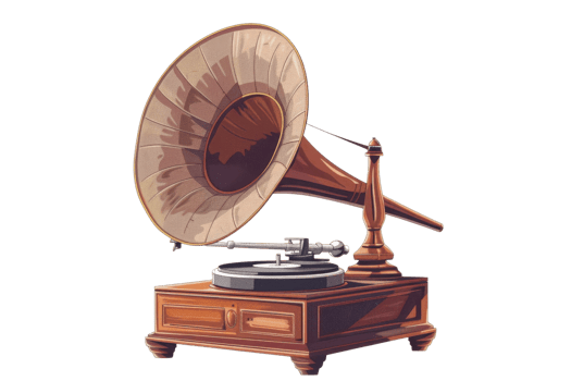 Nostalgic sounds of the past. png