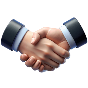 Handshake for Business Agreement and Partnership png