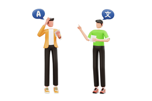Language Translator 3D Illustration. translator communication 3d illustration png