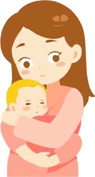 Mothers Day Love Appreciation Hope Heart vector