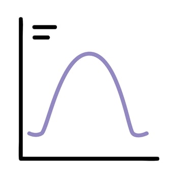 graphs of business icons vector