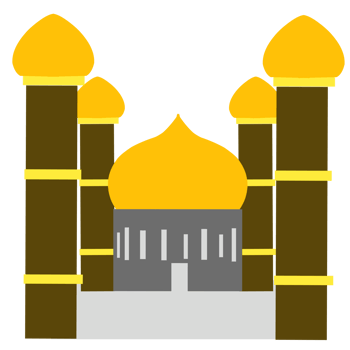 Mosque, Place for Muslem to Pray illustration png
