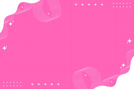 Modern Wavy Lines and Shapes Background vector