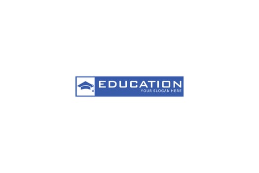 Modern and Creative Education Logo Design vector
