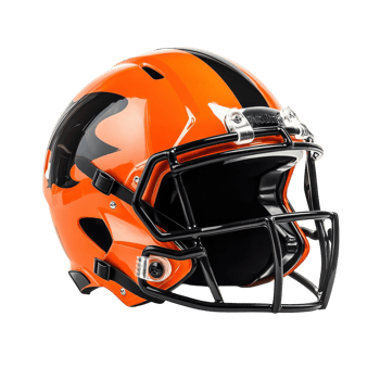 American College Football Helmet for Sports Promotion Transparent Background png