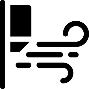 A black and white icon of a person running vector