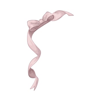 Illustration of ribbon vector