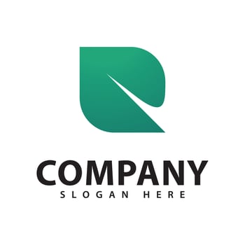 Nature Leaf logo symbol, Simple leaf logo vector