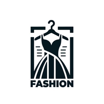 a flat logo for a fashion brand vector