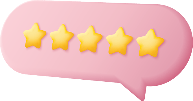 3d yellow stars glossy color icon for game. Customer rating feedback from client png