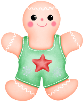 Whimsical Watercolor Gingerbread Cookie. Illustration Festive Christmas Gingerbread. Art Perfect for Holiday Decor and Seasonal Designs. png