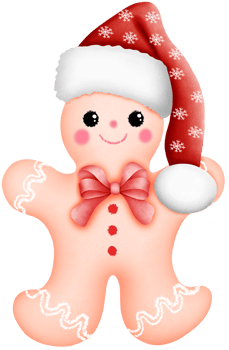 Illustration Festive Christmas Gingerbread. Art Perfect for Holiday Decor and Seasonal Designs. png