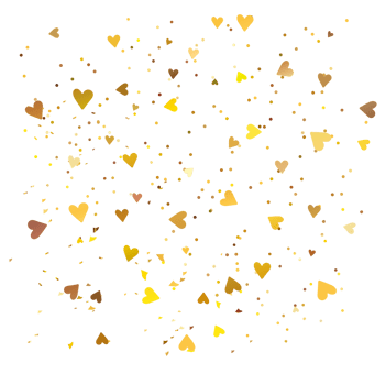 Golden shiny glitter texture png
