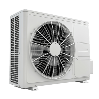 Air Conditioner Condenser Coil for Efficient Cooling Systems on Transparent Background png