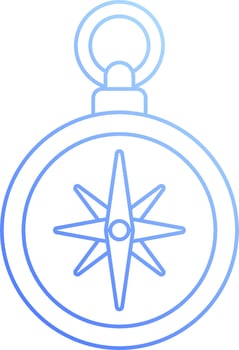 Compass icon illustration vector