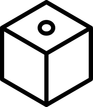Box Line Icon vector