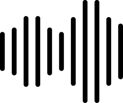 Sound Line Icon vector