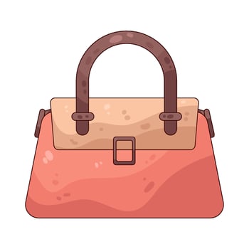 Illustration of hand bag vector