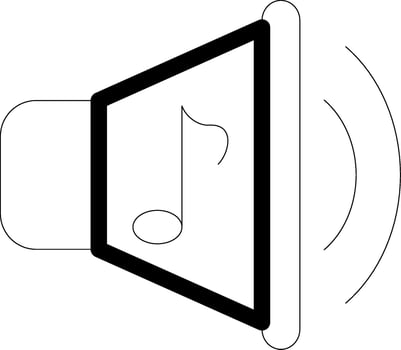 Sound Line Icon vector