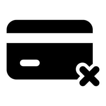 Credit card icon illustration vector