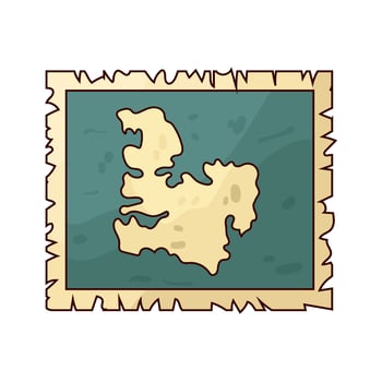 Illustration of kingdom map vector