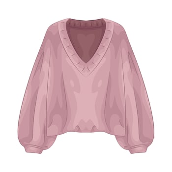 Illustration of sweater vector
