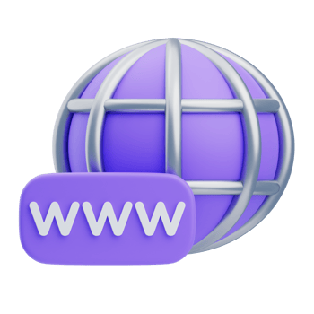 3D Global Internet Security and World Wide Web png