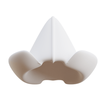 3D Dutch Traditional Folded Hat png