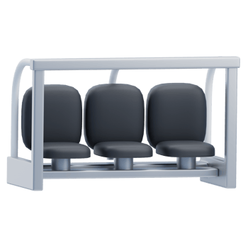 3D Football Player Bench Model png