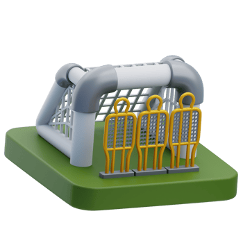 3D Free Kick Practice Football Model png