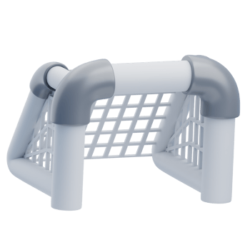 3D Football Mini Goalpost for Training png