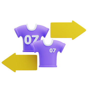 3D Football Player Substitution Scene png