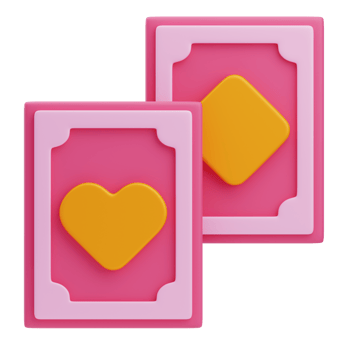 3D Carnival Themed Magic Cards png