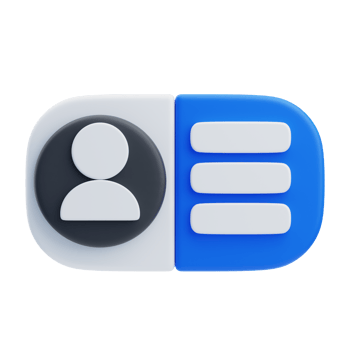 3D Digital Identification Card for Immigration png